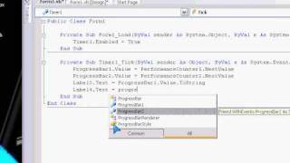 Vb 2008 CPU and Ram Monitor tutorial