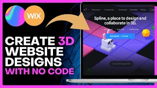 How to CREATE 3D Website Designs With AI & WIX (NO CODE)
