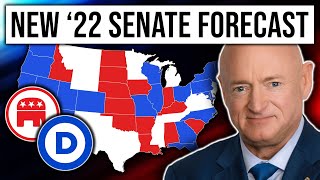 My Updated 2022 Senate Map Prediction (October 2022)