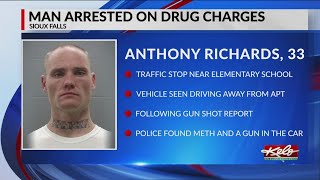 Sioux Falls man arrested for possession of meth in a drug-free zone