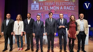 Los mejores momentos del debate electoral de  'La Vanguardia' y 'RAC1'