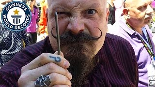Most nails inserted into the nose - Guinness World Records