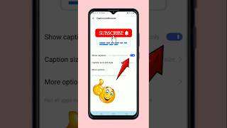 ✅ How to enable show YouTube video captions 🔴 | YouTube video captions ko on kaise karen #shorts​