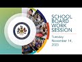 FCPS School Board Work Session- 11/14/2023