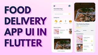 Food Delivery App UI - Speed Code - FLUTTER | Simple | Clean | UI
