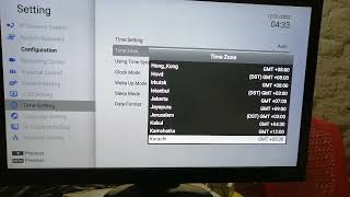 icone iron Pro 4k Time setting