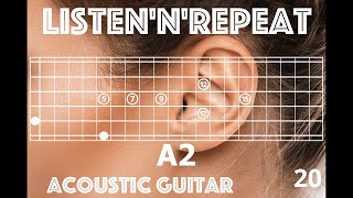 LISTEN'N'REPEAT Acoustic Guitar: single note 06 A2 Rep 4