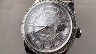 Rolex Day Date Mother of Pearl Dial with Diamond Carousel 118399BR Rolex Watch Review