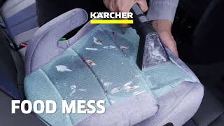 Remove Spots and Stains In Your Car with the Kärcher Cordless SE Compact Spot Cleaner | Kärcher UK