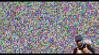 How to create Javascript Colorful Mosaic Pattern Generator using Html & CSS