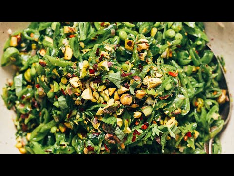 Pea Salad with Spicy Lemon Vinaigrette – Minimalist Baker Recipes