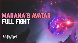 Traveler vs Marana's Avatar (Full Fight) Aranyaka Part III - Genshin Impact