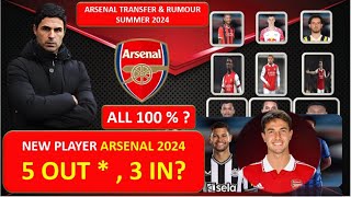 Arsenal New Confirmed Transfers and Rumours Summer 2024 ~ FT KHEPHREN THURAM, SESKO, & KADIOGLU