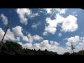 定点タイムラプス0824@千葉県旭市9 00~16 30 雲が流れた空 （トミーd）