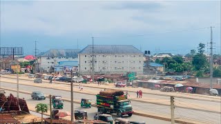 Mr UBA is live exploring the fastest developing city Aba Eyimba city