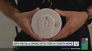 GRFD completes 7,000th home fire safety assessment