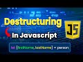 #21 Destructuring in JavaScript