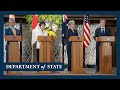 Secretary Blinken delivers remarks to the press from the Quad Ministerial in Tokyo, Japan