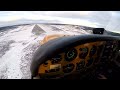 cessna 172rg to norrköping sweden in snow and bad visibility