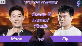 [Eng Sub] WC3｜Moon｜⭐️⭐️⭐️ TP League S1 Monthly Group B Losers' Finals｜vs Fly[ORC]