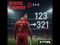 Reverse a Number in Python without Slicing (Mathematical Method)