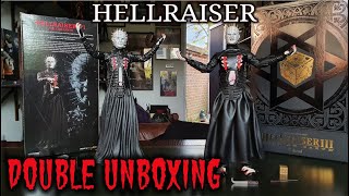 UNBOXING. THREEZERO AND MEZCO 1/6 SCALE PINHEAD HELLRAISER