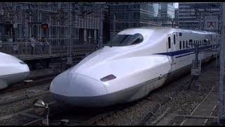 【HD】東海道新幹線 のぞみ43号 博多行き 東京駅発車【N700系】