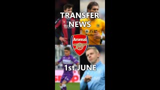 #shorts Arsenal Transfer News Roundup, 1st June 2022