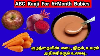 ABC kanji for 6+month babies|6month baby food|baby food recipe|apple recipe for baby|baby food