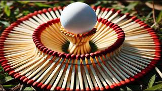 5000 Matchsticks vs Egg | आप विश्वास नहीं करेंगे कि क्या हुआ