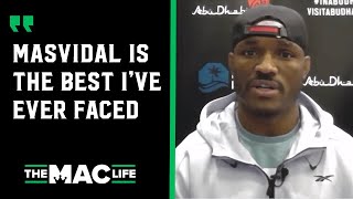 Kamaru Usman 39Jorge Masvidal Is The Best Opponent I39ve Ever Faced I Have To Treat Him Accordingly39