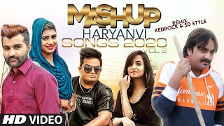 Mashup Haryanvi Songs 2020 (Vol-2) | Kedrock, SD Style | Top Mashup Songs | Raju Punjabi, Ruchika J