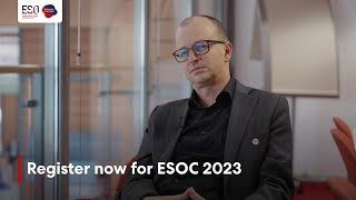 Why attend ESOC 2023   Prof  Urs Fischer