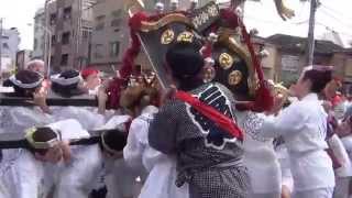 素盞雄神社 天王祭本祭 子供神輿と女神輿 吉野通り 2-2