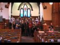 St. John the Baptist Anglican Church in Lakefield, ON singing Silent Night