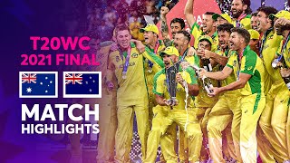 Australia claim maiden Men's T20 World Cup title | Match Highlights | 2021 T20 World Cup