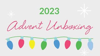 2023 Sallie Tomato Advent Unboxing!