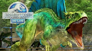 ALLONOGMIUS PRIMER DINOSAURIO HIBRIDO ENTRE UN DINOSAURIO MARINO Y TERRESTRE Jurassic World El Juego