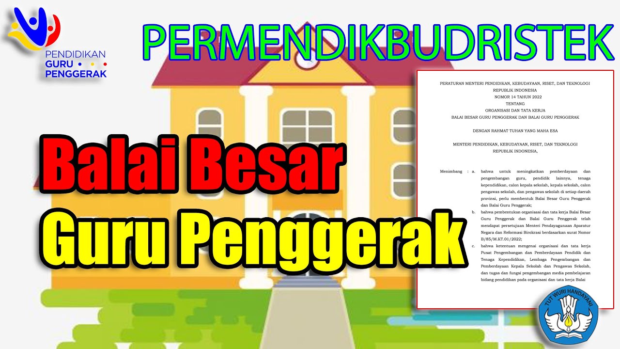 Balai Besar Guru Penggerak Kemdikbudristek - YouTube