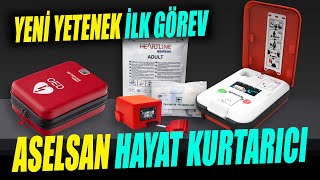 ASELSAN hayat kurtarıcıya yeni yetenek - Elektroşok cihazı - defibrilator - ASELS - Savunma Sanayi