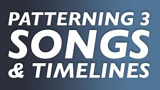 Patterning 3 Timelines Tutorial - Creating Full Drum Machine Songs on the iPad