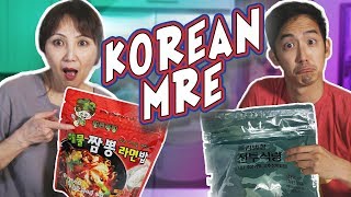 Korean MRE Taste Test with Mama Wong! | Feast of Fiction