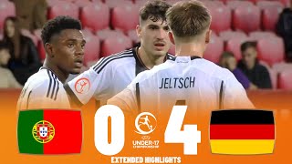 Germany vs Portugal | Highlights | U17 European Championship 17-05-2023