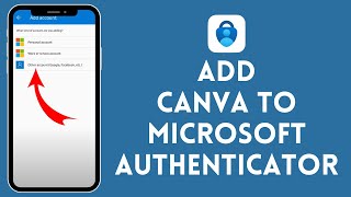 How to Add Canva to Microsoft Authenticator (2024) | Microsoft Authenticator Tutorial