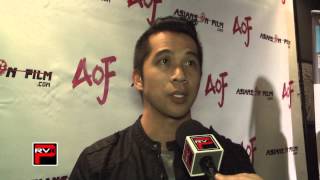 Actor Dominic Lee interview at Asians on Film Hollyshorts Film Fest