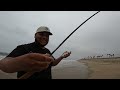 SURF FISHING WITH VICTOR FROM TRUCHA SPOONS (his first time fishing the SoCal  surf)