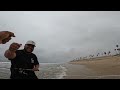 SURF FISHING WITH VICTOR FROM TRUCHA SPOONS (his first time fishing the SoCal  surf)