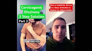 Cervicogenic Dizziness 3-Step Solution by Dr. Joe Damiani #cervicalvertigo #headache #headacherelief