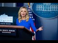 Kayleigh McEnany tests positive for COVID-19 — watch her last full White House briefing