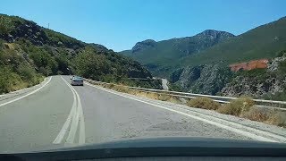 Kalamata to Sparta through Taygetous Pass, Peloponnese, Greece